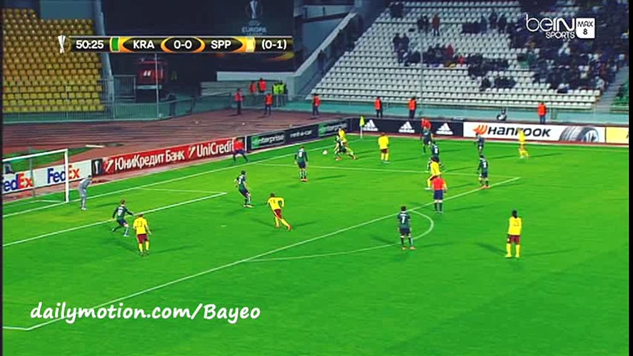 Lukas Marecek Goal HD - Krasnodar 0-1 Sparta Prague - 25-02-2016
