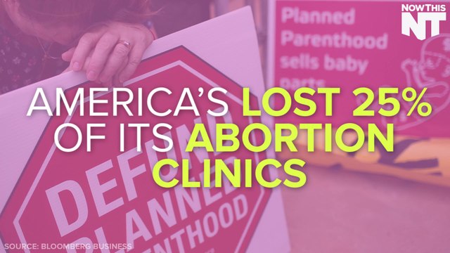 25% Of Abortion Clinics Have Closed In The U.S. Since 2011