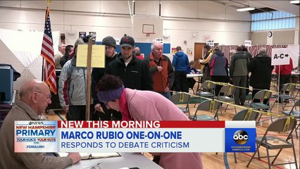Florida Sen. Marco Rubio Discusses the New Hampshire Primary