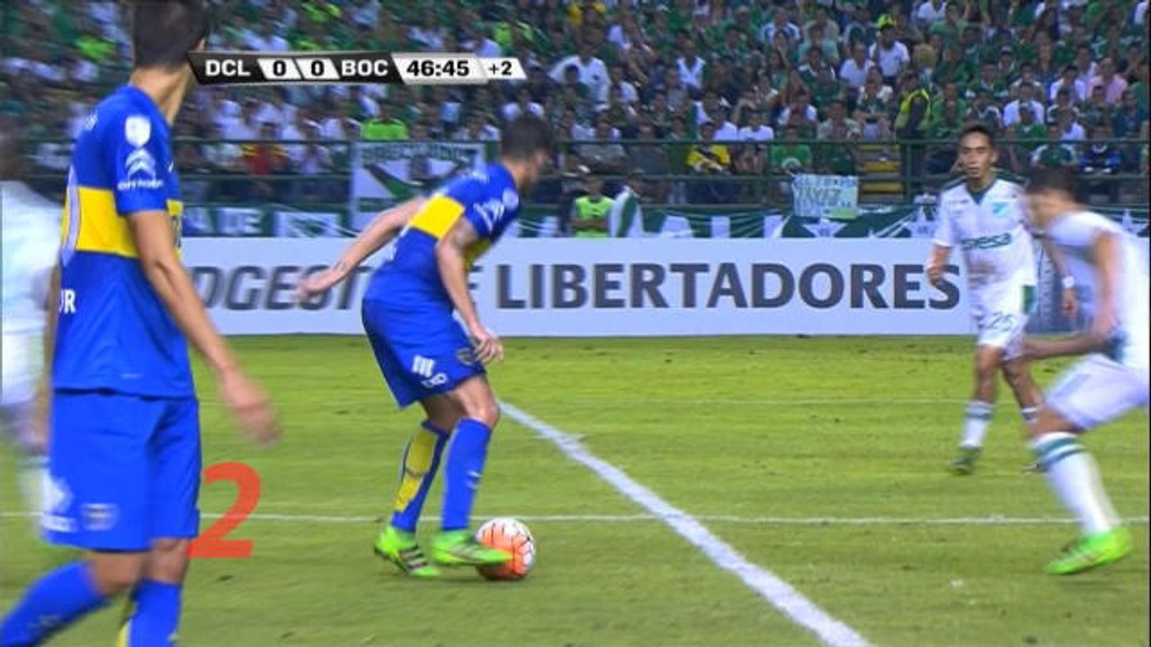 Libertadores - Gago, trois petits ponts en un match