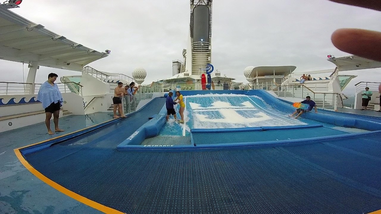 Flowrider wipeout
