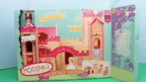 Peppa Pig Princess Mooshka Castle with George Pig Building Fairytale Princess Castle DisneyCarToys