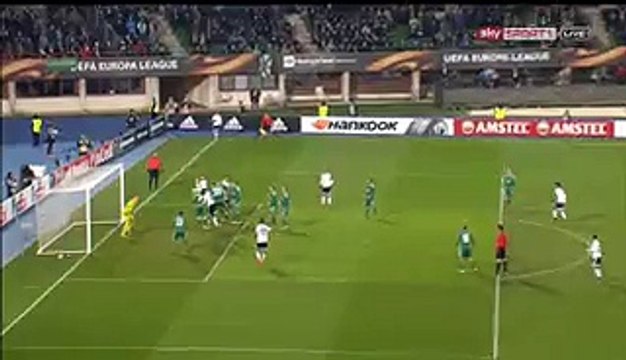 Ruben Vezo Goal HD - Rapid Vienna 0-4 Valencia - 25-02-2016
