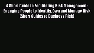 Download A Short Guide to Facilitating Risk Management: Engaging People to Identify Own and