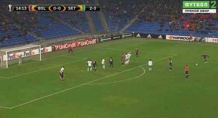 Zuffi L. Goal - Basel 1 - 0	 St Etienne - 25-02-2016 HD