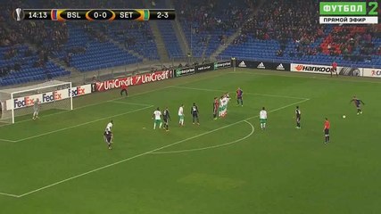 Zuffi L. Goal - Basel 1 - 0 St Etienne - 25-02-2016 HD