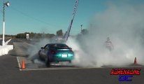 Burnout Contest Napierville Dragway AdrenalineQC Drag Racing
