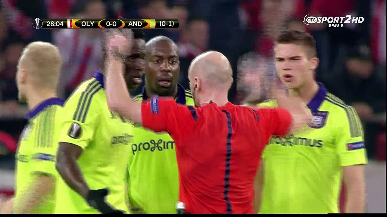 Ολυμπιακός - Άντερλεχτ το πέναλτι και το γκολ του Φορτούνη