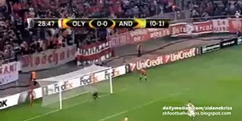 1-0 Konstantinos Fortounis Goal HD - Olympiacos v. Anderlecht 25.02.2016 HD