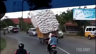 what happens when driving an overloaded truck
