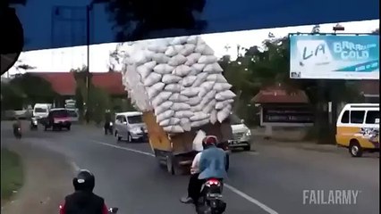 what happens when driving an overloaded truck