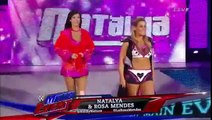 WWE Natalya And Rosa Mendes Vs Summer Rae And Layla show