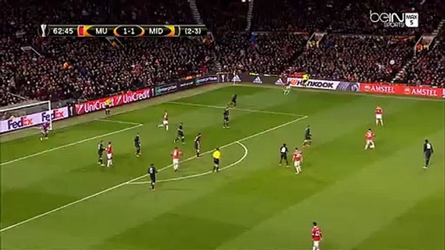 Goal Marcus Rashford Manchester United 2-1 Midtjylland - 25-02-2016