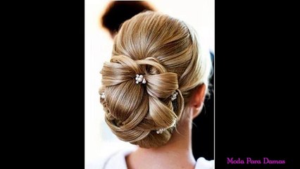 MODA PARA NOVIA - LOS MEJORES PEINADOS PARA BODA 2016