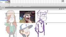 Drawing Gravity Falls Characters 10 Years Later!