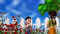 Roses are Red Violets are Blue - 3D Animation English Nursery rhyme for children