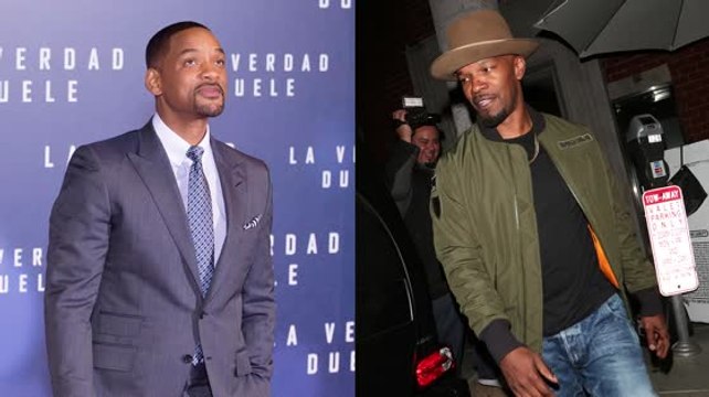 Jamie Foxx se burla de Will Smith por boicotear los Oscars, #actúamejor