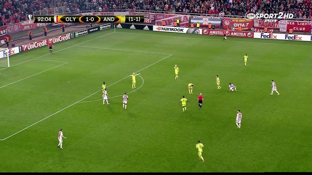 Ολυμπιακός - Άντερλεχτ η φάση που ζητάει πέναλτι ο Μποτία