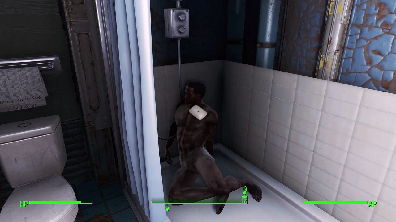 Fallout 4 don't drop the soap!