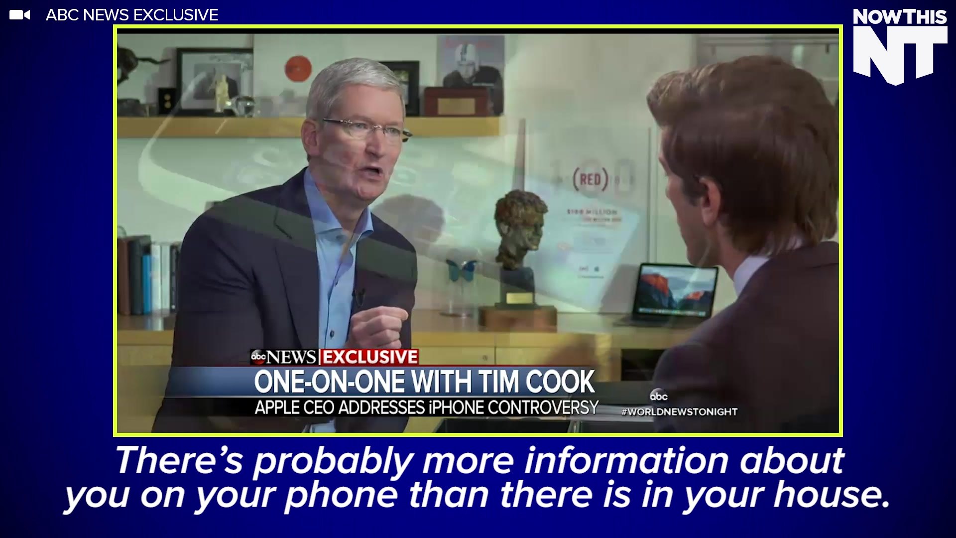 ⁣Tim Cook Explains Why He Won't Let The FBI Unlock A Terrorist's iPhone
