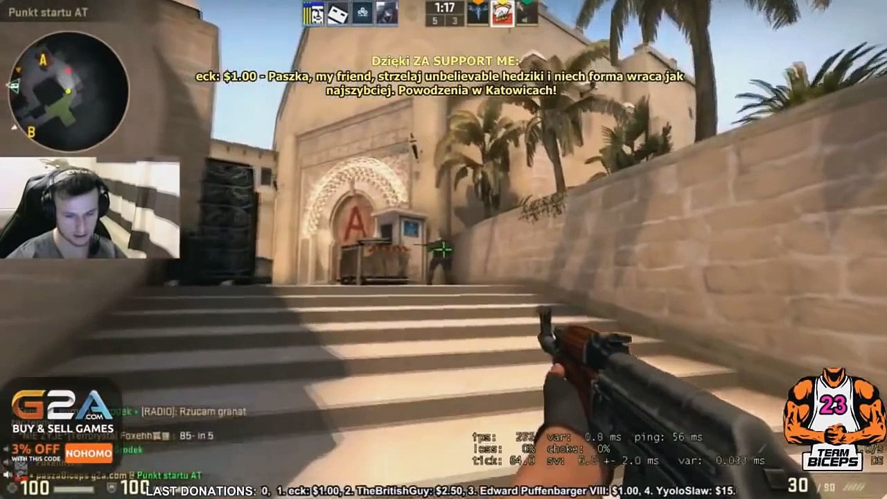 CS GO Pro Players Funny Moments: Pashabiceps, olofmeister and freakazoid