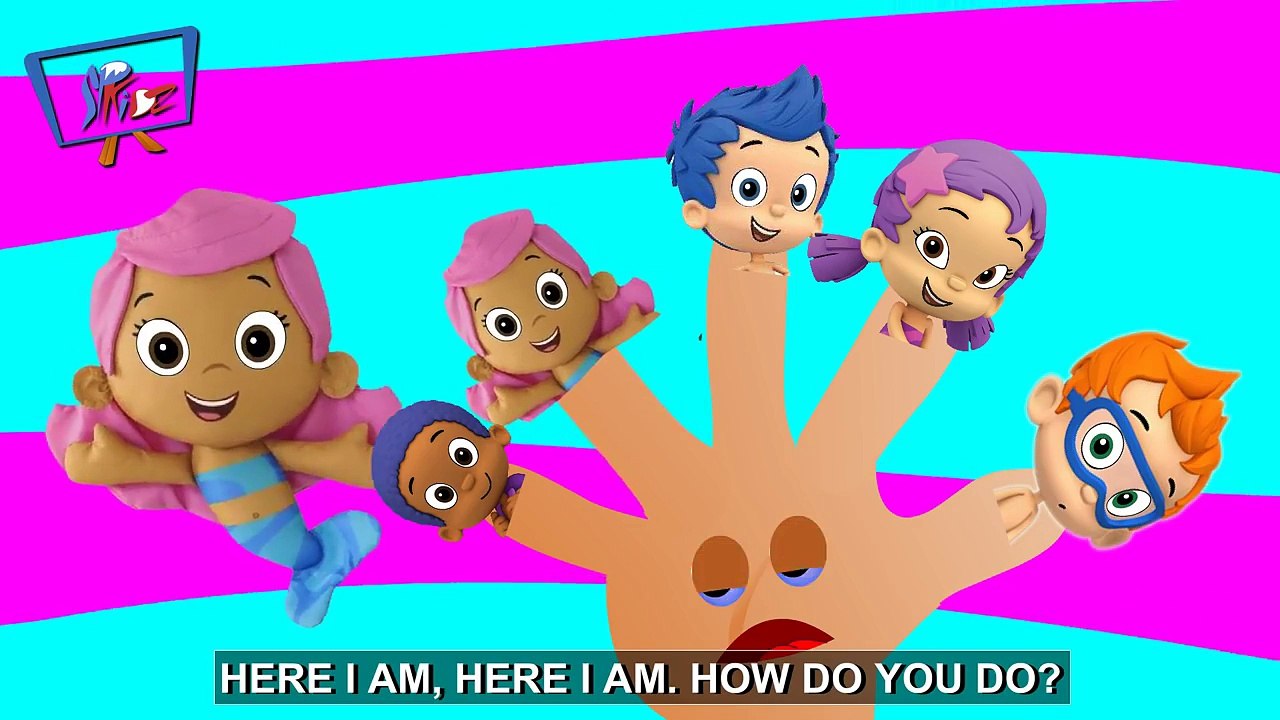 bubble guppies finger family