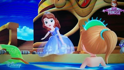 La princesa Sofia se transforma en sirena