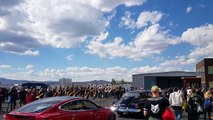 Reno at the Gumball3000 Police escort