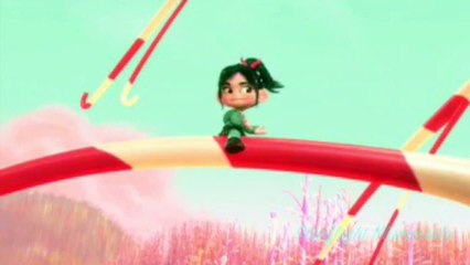 Vanellope and Sonic Go Out Fishing (The Simpsons Movie) (requested by Alexis Sherrill)