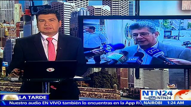 Diputados opositores salen a las calles a recoger firmas en apoyo a Ley de Amnistía en Vzla