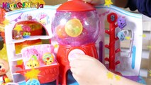 アンパンマン と ショップキンズ ガチャマシン おもちゃ Anpanman & Shopkins Season 4 Gumball Machine Playset Kids ToysReview