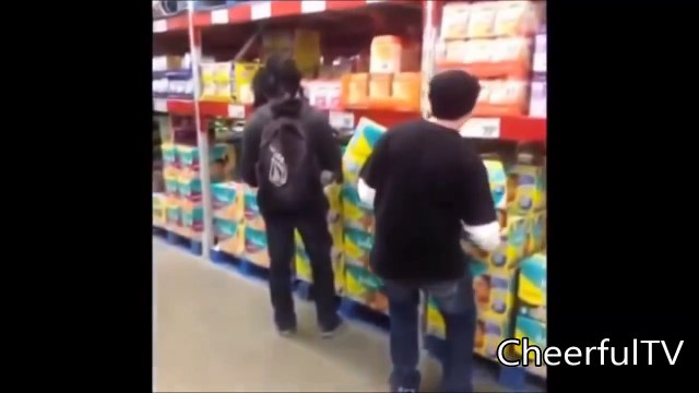 Смешные испуги людей