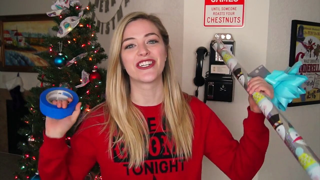 How To Wrap Yourself for Christmas