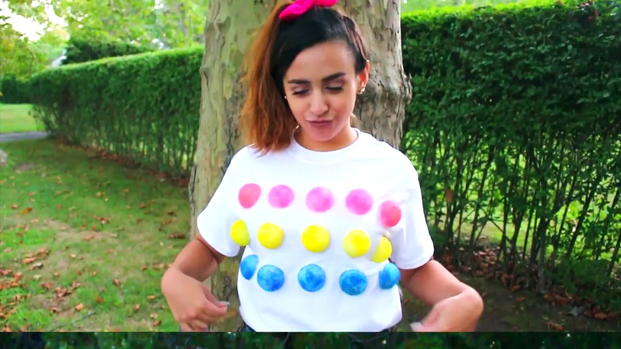 DIY 90s Halloween Costumes! Candy Buttons, Tamagotchi & More | rosaliesaysrawr