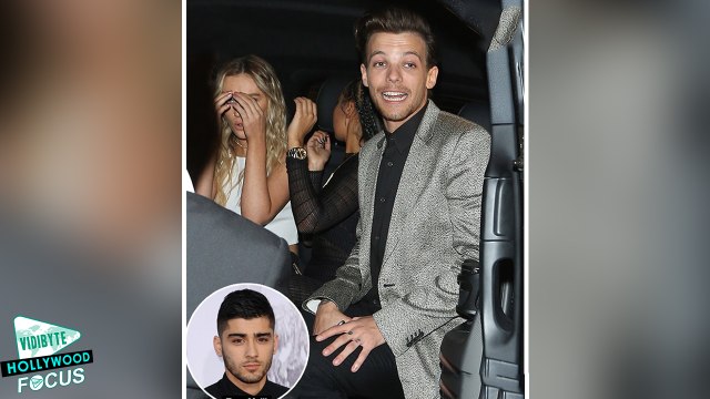Louis Tomlinson Leaves Brit Awards With Perrie Edwards