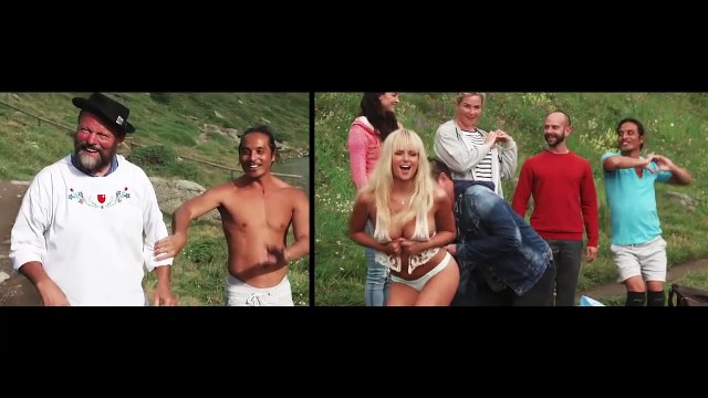 Genevieve Morton twirls and teeters in her SI Swimsuit 2014 outtakes