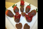 Chocolate Covered Strawberry Roses