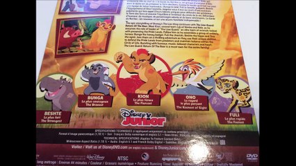 Critique DVD The Lion Guard - Return to the roar