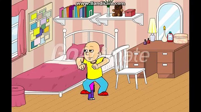 caillou destroys rosies dora doll and gets grounded