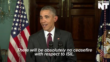 President Obama Says We Can Destroy ISIL By Ending The Civil War In Syria