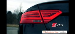Audi S5 vs VW GOLF 7 R Acceleration Autobahn Comparison Beschleunigung Onboard