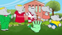 Babar | Babar and the Adventures of Badou Cartoon Finger Family Nursery Rhymes