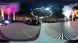 Experience Chris Jerichos entrance in 360 degrees
