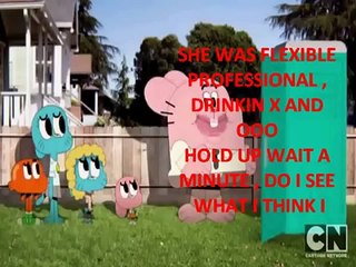 the amazing world of gumball amv apple bottom jeans lyrics