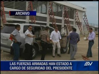 Conformación de servicio protección presidencial