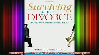 Download PDF  Surviving Your Divorce A Guide to Canadian Family Law FULL FREE