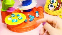 SpongeBob Play Doh Candy Cyclone Gumball Machine Playdough Hasbro Toys ガムボールマシーン