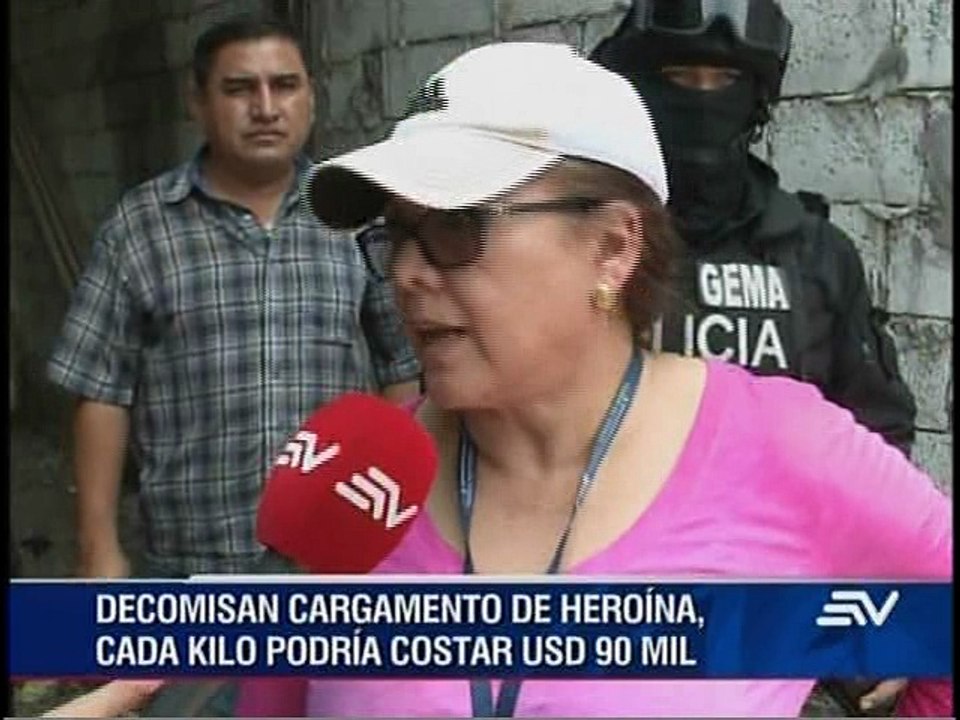 Incautan USD 500 mil en drogas