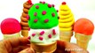Play-Doh Ice Cream Cone Surprise Eggs Mickey Mouse Peppa Pig Sesame Street Disney Princess FluffyJet