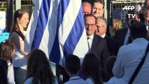 Hollande évoque l'amitié Uruguay/France à Montevideo